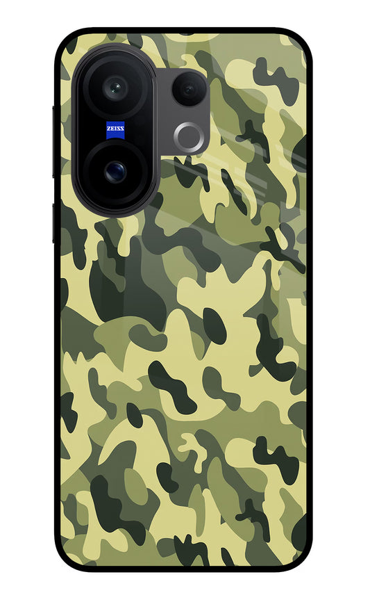 Camouflage Vivo X200 FE Glass Case