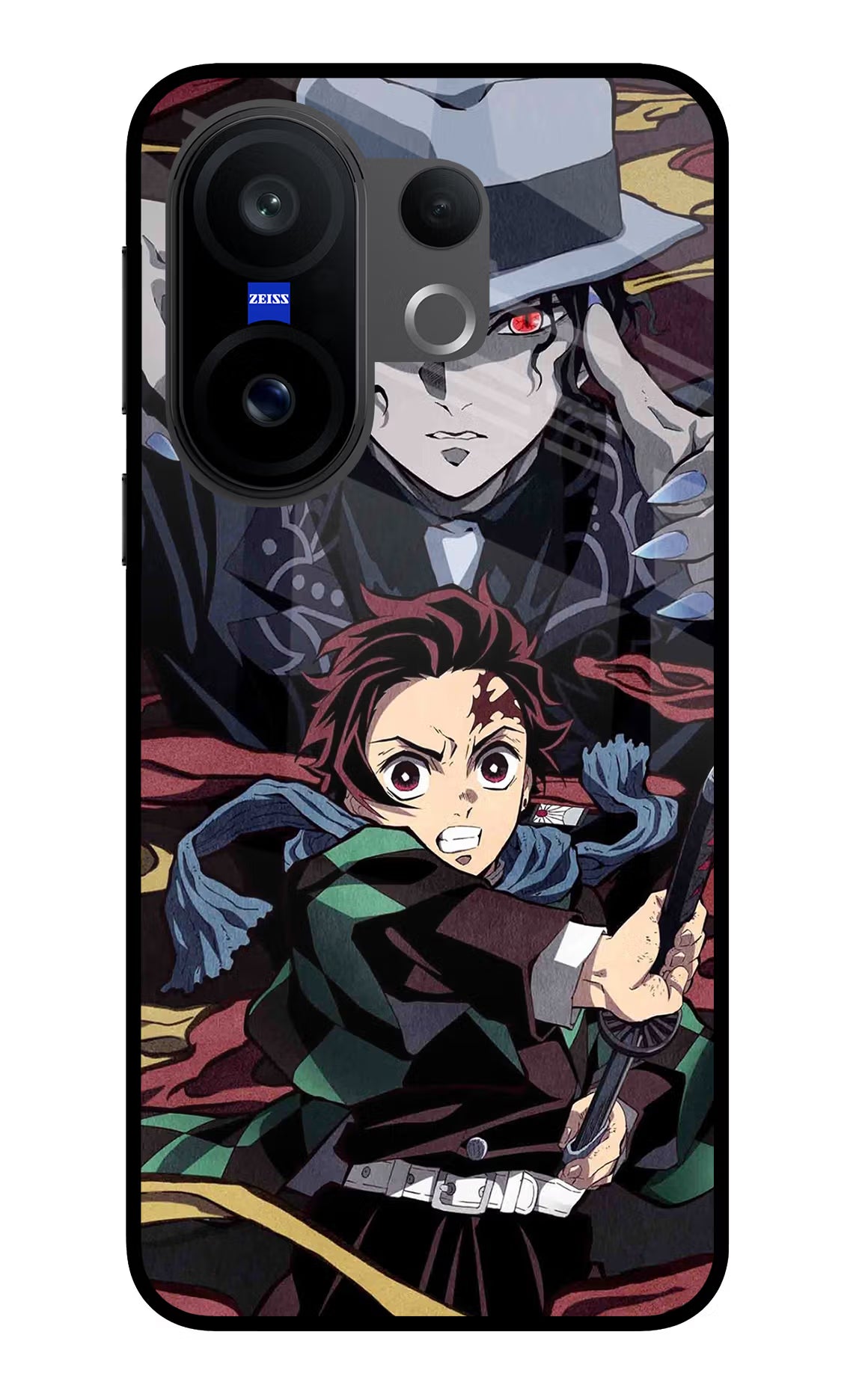 Demon Slayer Vivo X200 FE Glass Case