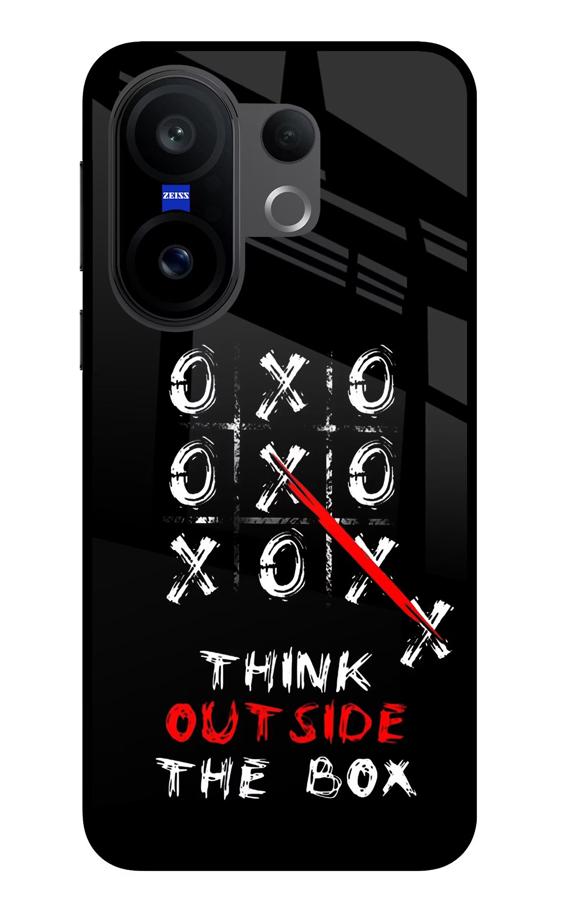 Think out of the BOX Vivo X200 FE Glass Case