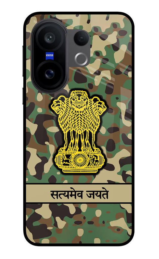 Satyamev Jayate Army Vivo X200 FE Glass Case