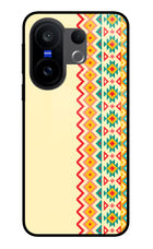Ethnic Seamless Vivo X200 FE Glass Case