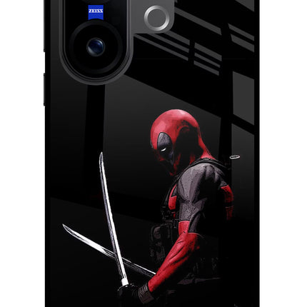 Deadpool Vivo X200 FE Glass Case