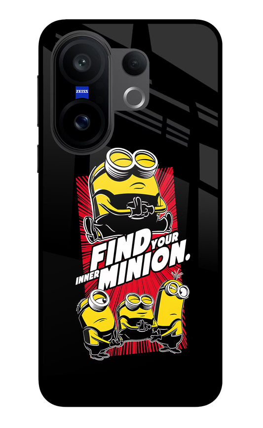 Find your inner Minion Vivo X200 FE Glass Case