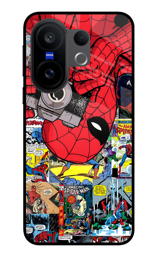 Spider Man Vivo X200 FE Glass Case
