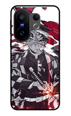 Demon Slayer Vivo X200 FE Glass Case