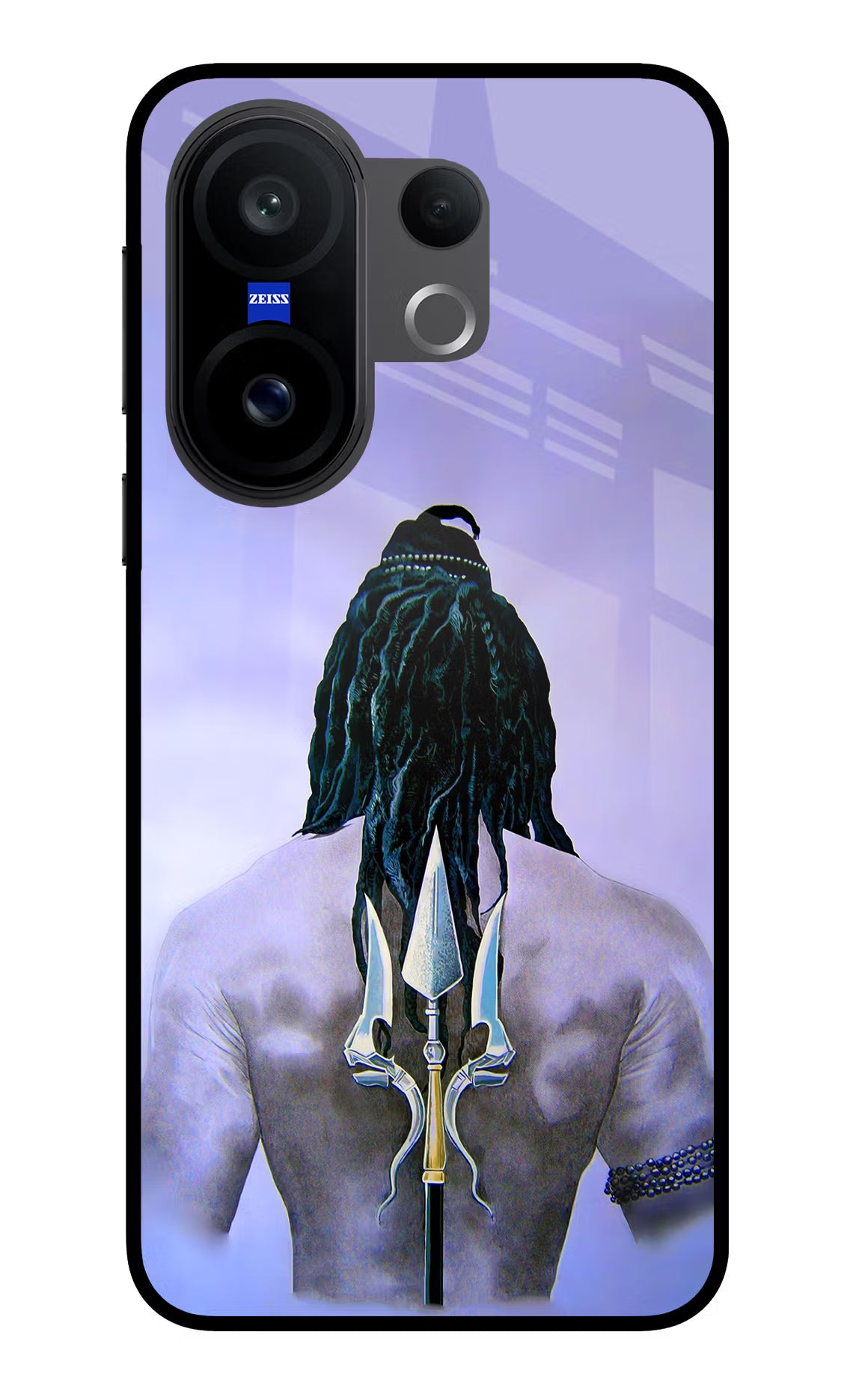 Shiva Vivo X200 FE Glass Case Back Cover by Casekaro