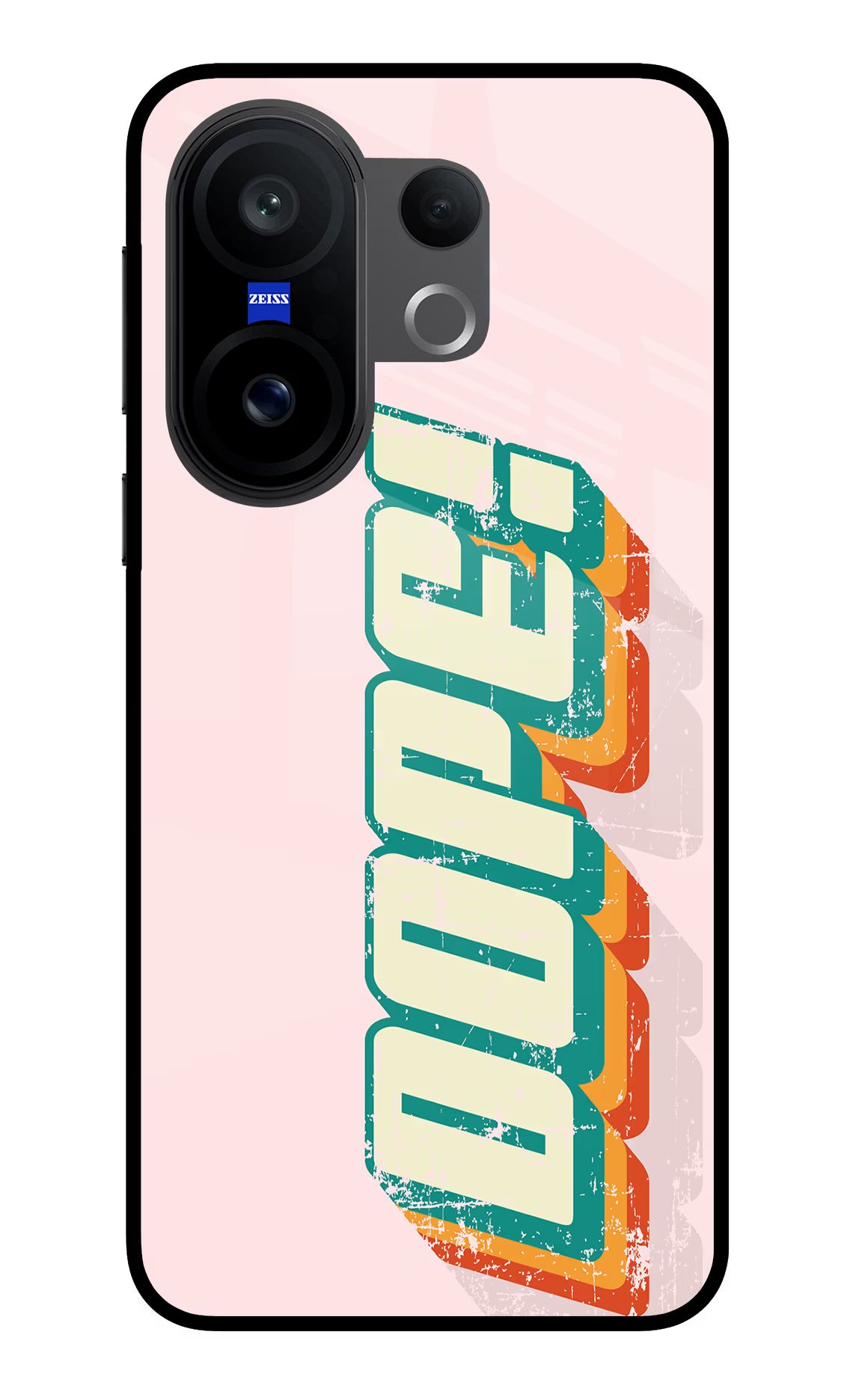 Dope Vivo X200 FE Glass Case Back Cover by Casekaro