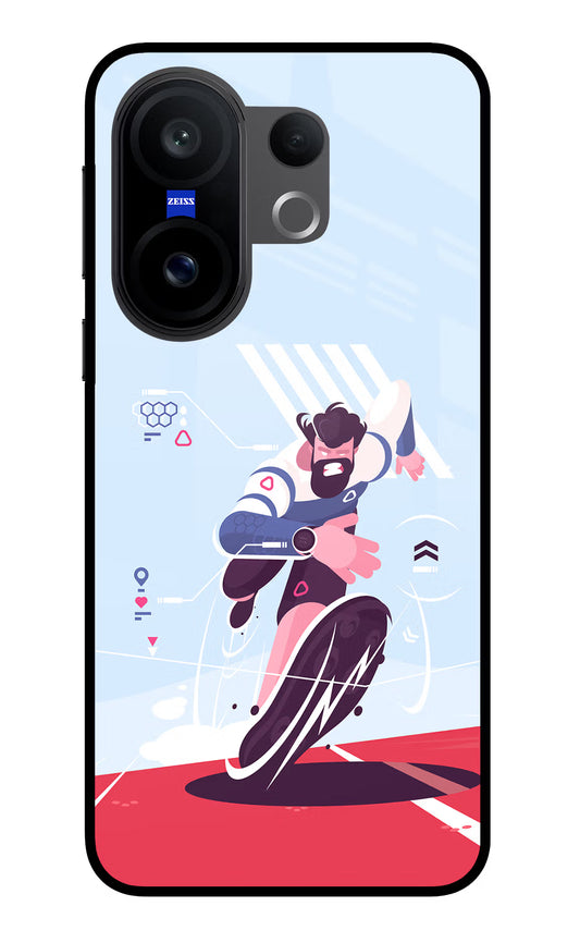 Run Pro Vivo X200 FE Glass Case