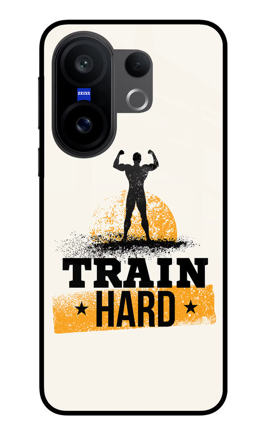 Train Hard Vivo X200 FE Glass Case