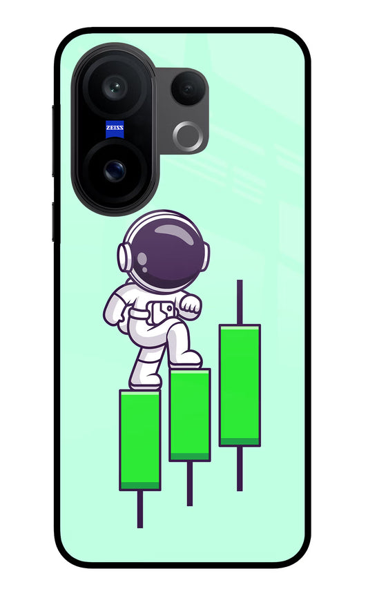 Astronaut Trader Vivo X200 FE Glass Case