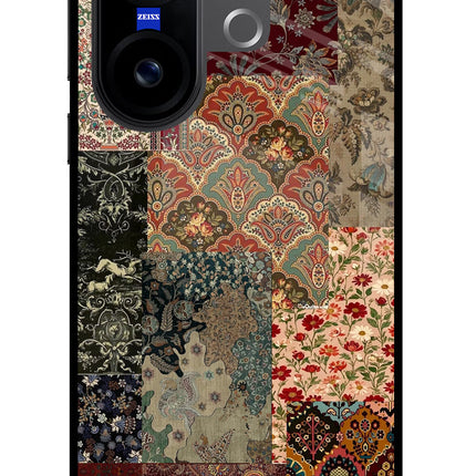 Desi Print Vivo X200 FE Glass Case
