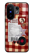 Queen of Disaster Vivo X200 FE Glass Case