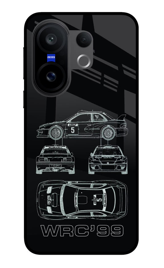WRC'99 Vivo X200 FE Glass Case