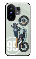Classic Cafe Racer 99 Vivo X200 FE Glass Case