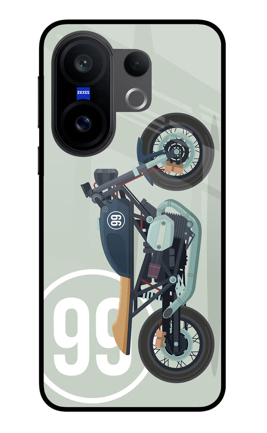 Classic Cafe Racer 99 Vivo X200 FE Glass Case