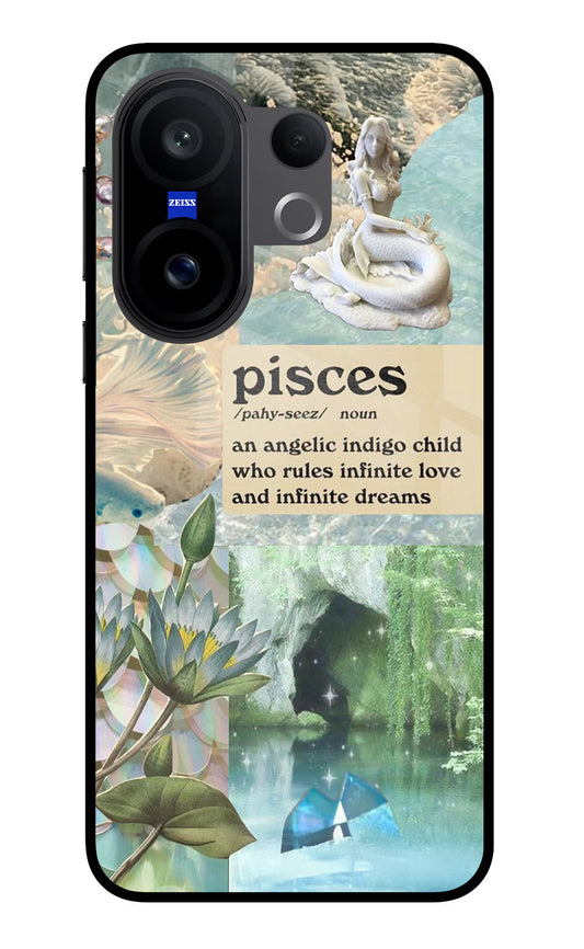 Pisces Zodiac Vivo X200 FE Glass Case