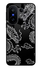 Twin Dragons Vivo X200 FE Glass Case