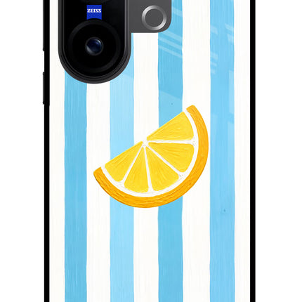 Summer Lemon Vivo X200 FE Glass Case