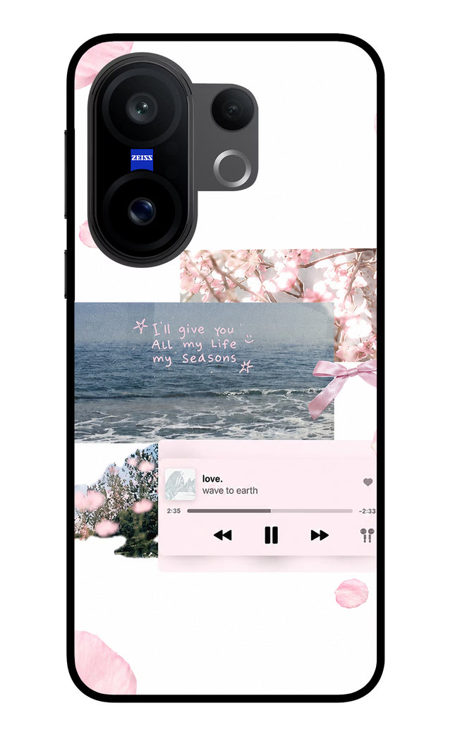 Wave to earth Vivo X200 FE Glass Case