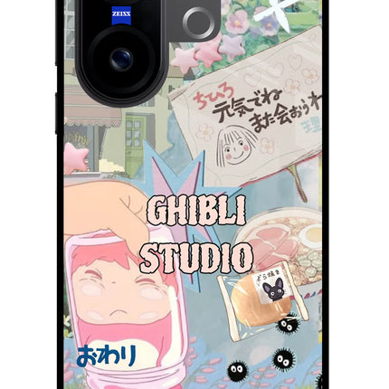 Studio Ghibli Vivo X200 FE Glass Case