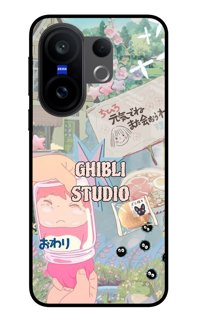 Studio Ghibli Vivo X200 FE Glass Case