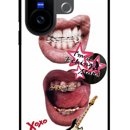 Rockstar Vivo X200 FE Glass Case