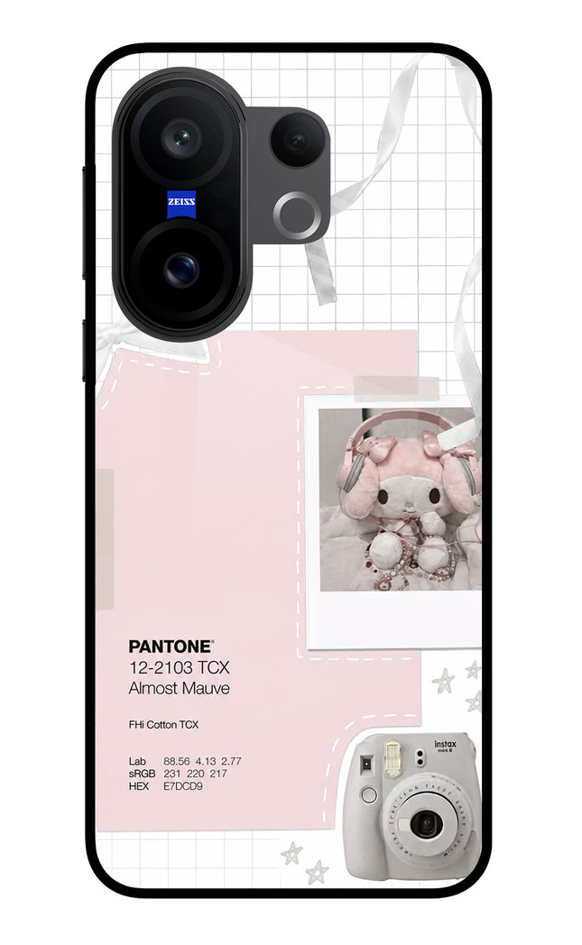 Pantone Asthetic Vivo X200 FE Glass Case