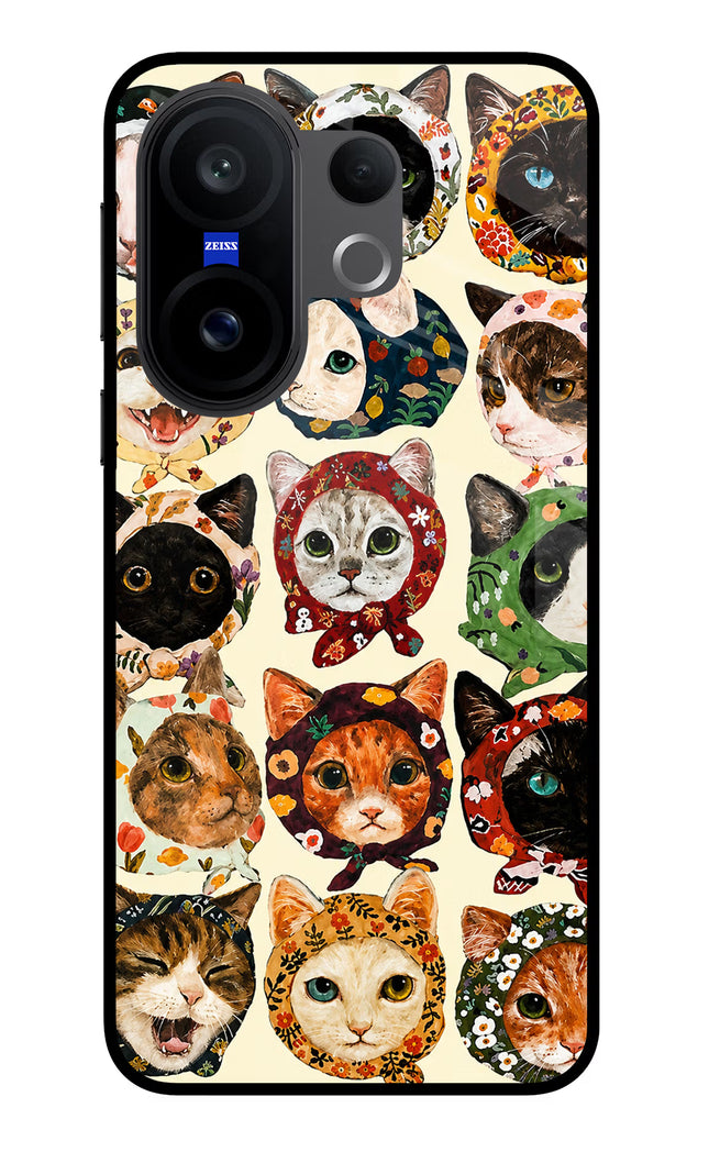 Cool Cat Vivo X200 FE Glass Case