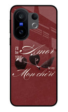 Velvet Cherry Vivo X200 FE Glass Case
