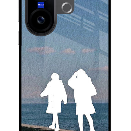 Coastal Dream Vivo X200 FE Glass Case
