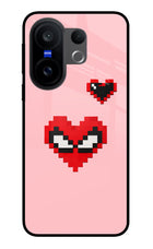 Gwen Heart Vivo X200 FE Glass Case
