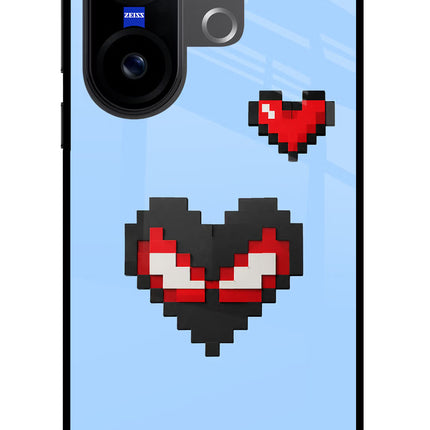 Peter Heart Vivo X200 FE Glass Case