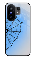 Blue Web Vivo X200 FE Glass Case