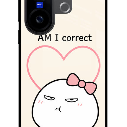 Always Right Vivo X200 FE Glass Case