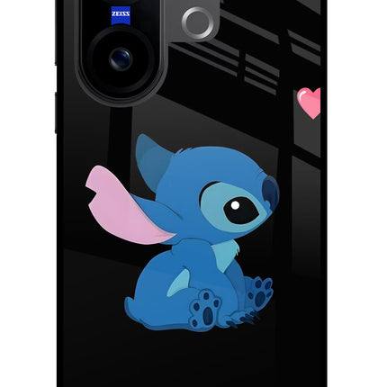 Stitch Crush Vivo X200 FE Glass Case