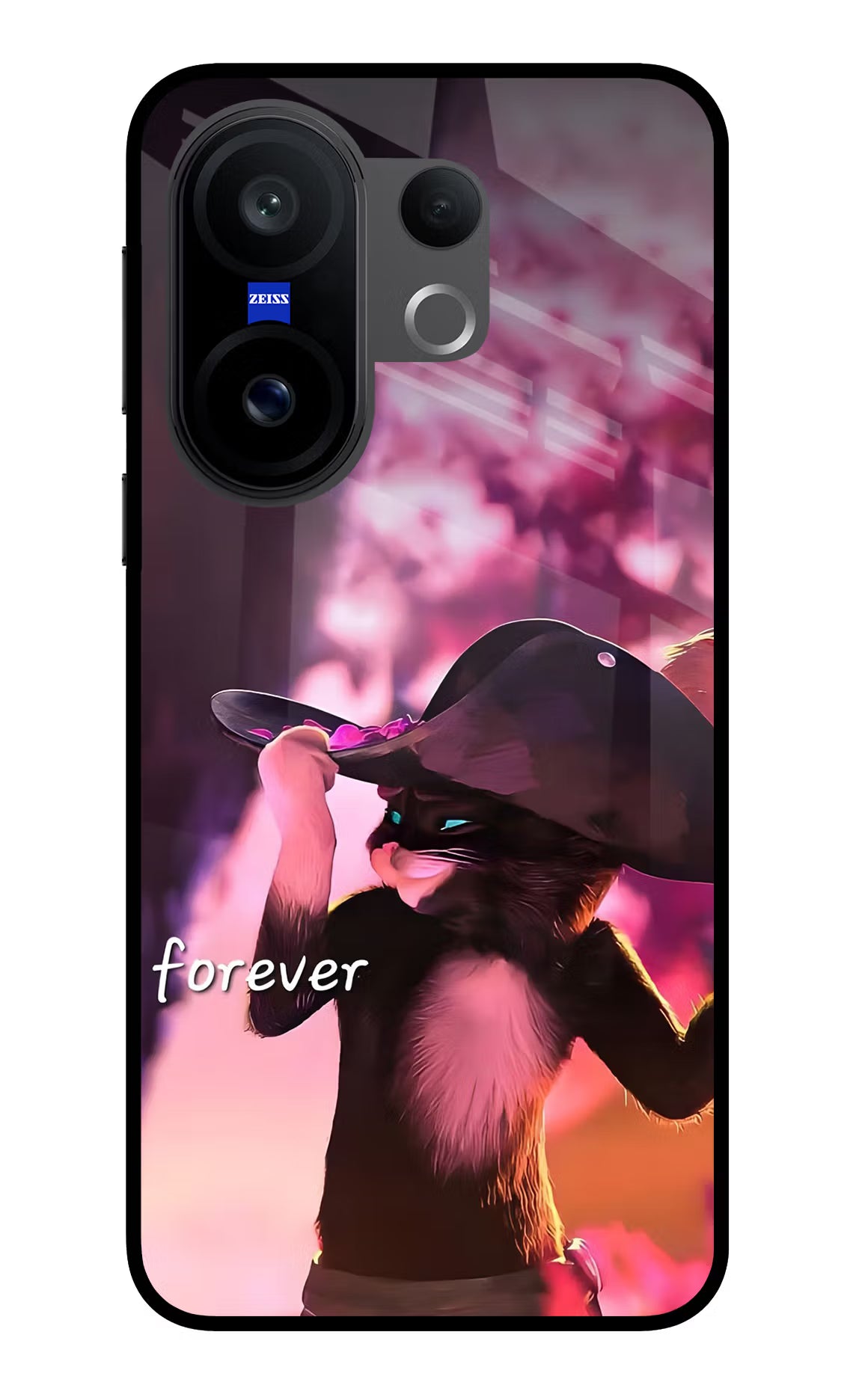 Forever Cat Vivo X200 FE Glass Case