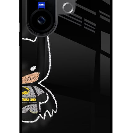 Bat Kitty Vivo X200 FE Glass Case