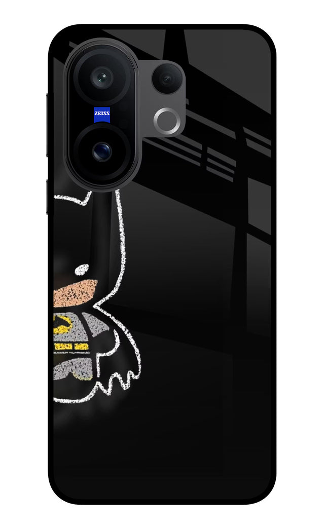 Bat Kitty Vivo X200 FE Glass Case