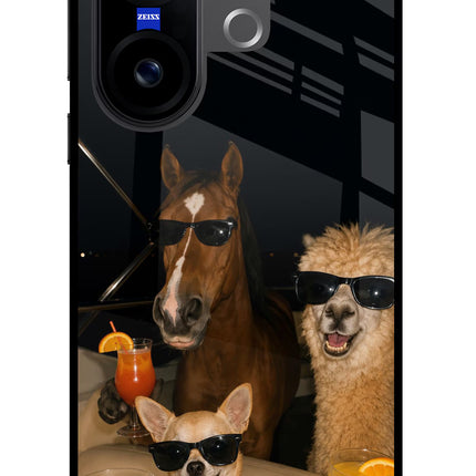 Party Squad Vivo X200 FE Glass Case
