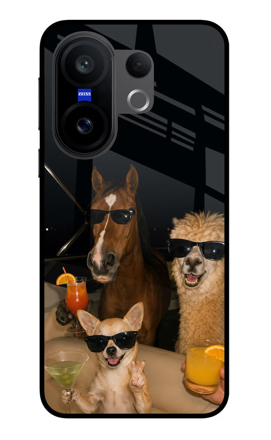 Party Squad Vivo X200 FE Glass Case
