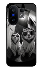 Hood Cats Vivo X200 FE Glass Case