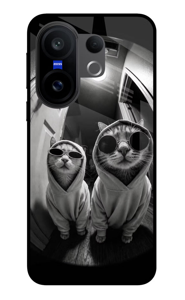 Hood Cats Vivo X200 FE Glass Case