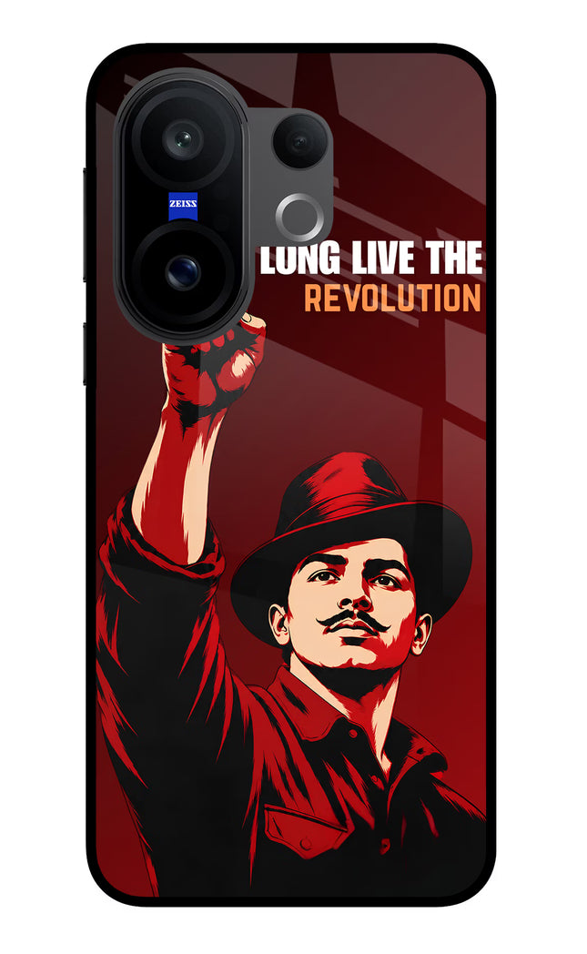 Bhagat Singh Revolution Vivo X200 FE Glass Case