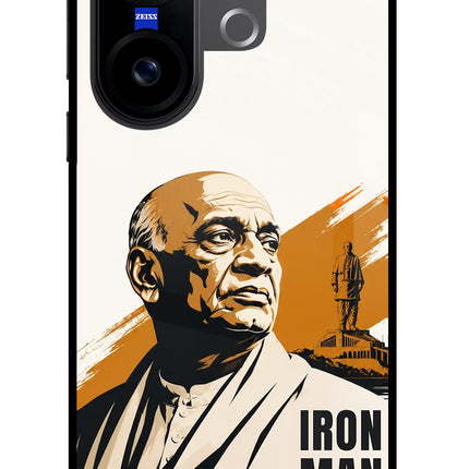 Sardar Patel Iron Will Vivo X200 FE Glass Case