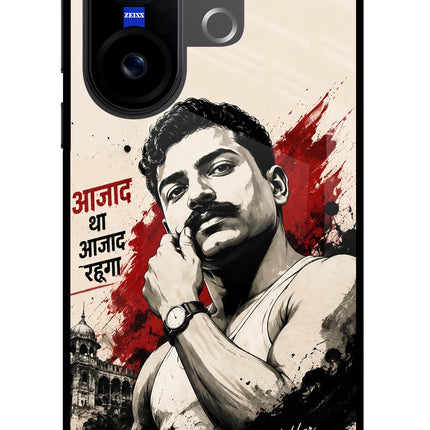 Chandrashekhar Azad Fearless Vivo X200 FE Glass Case
