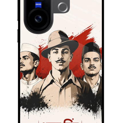 Bhagat Singh Trio Vivo X200 FE Glass Case