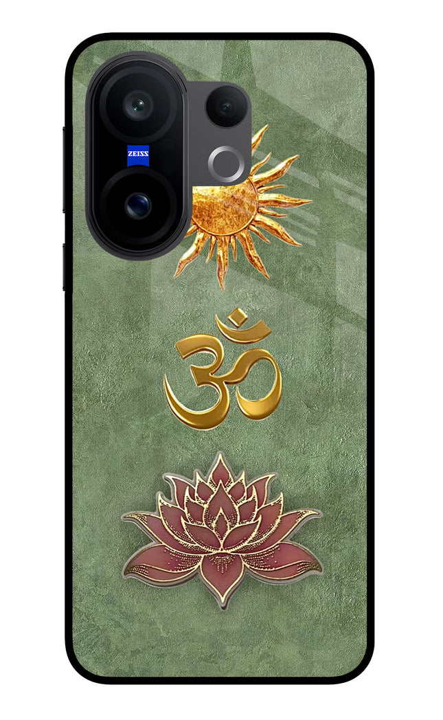 Om & Lotus Vivo X200 FE Glass Case
