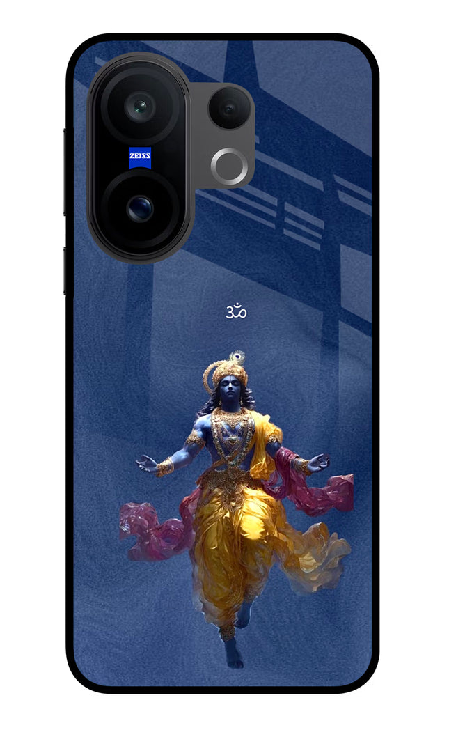 Cosmic Krishna Vivo X200 FE Glass Case
