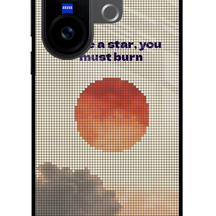 Pixel Sun Vivo X200 FE Glass Case