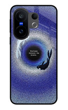Dark Koi Vivo X200 FE Glass Case
